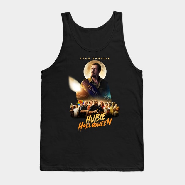 Adam, Sandler, Hubie, Halloween, Signature, Fashion, Graphic, For, Men Tank Top by VEQXAX